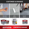 Rust-Oleum Satin Battleship Gray Acrylic Concrete and Garage Floor Paint 1 gal. (Pack of 2)