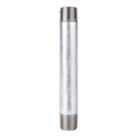 STZ Industries 1/2 in. MIP each X 1/2 in. D MIP Galvanized Steel 5-1/2 in. L Nipple