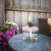 TIKI Adjustable Flame Pink Glass 6.5 in. Tabletop Torch 1 pc (Pack of 6)