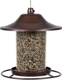 Perky-Pet Wild Bird 2 lb Metal/Plastic Panorama Bird Feeder 1 ports (Pack of 2)