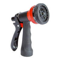 Home Plus 7 pattern Adjustable Multi-Pattern Plastic Hose Nozzle (Pack of 16)