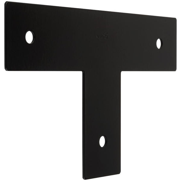 1163BC Correa en T de 3" x 13-1/2" x 8-1/4" estilo indio, color negro