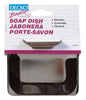 Decko Chrome Silver Steel Soap Dish