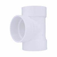 Charlotte Pipe Schedule 40 4 in. Hub X 4 in. D Hub PVC Vent Tee 1 pk - Deal of The Week