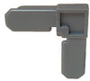 Prime-Line Gray Plastic 7/16 in. W X 3/4 in. L Screen Frame Corner 1 pk