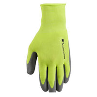 Wells Lamont Men's Indoor/Outdoor Hi-Viz Work Gloves Gray/Yellow L 1 pair (Pack of 24)