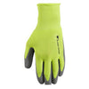 Wells Lamont Men's Indoor/Outdoor Hi-Viz Work Gloves Gray/Yellow L 1 pair (Pack of 24)