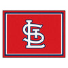 MLB - St. Louis Cardinals (STL) 8ft. x 10 ft. Plush Area Rug