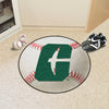 University of North Carolina - Charlotte Baseball Rug - 27in. Diameter