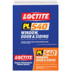 Loctite Polyurethane PL S40 Redwood Oil-Based Window Door & Siding Sealant 10 oz. for Indoor/Outdoor (Pack of 12)