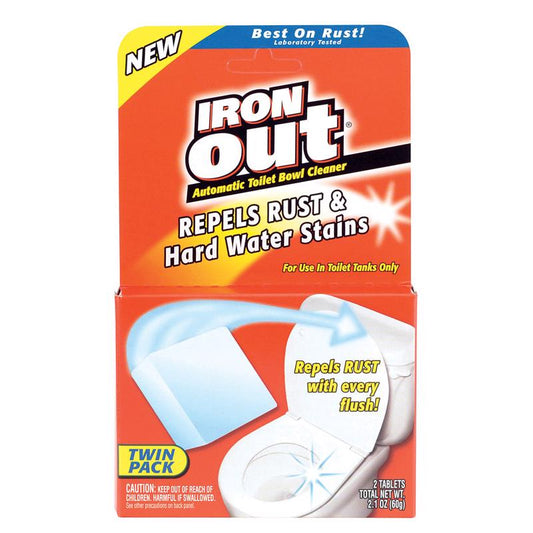 Iron Out Pine Scent Toilet Bowl Cleaner 2/6 Powder
