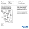 Plumb Pak Trip Lever Face Plate For Universal Brass