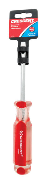 Destornillador plano de 1/4" x 4" (A)