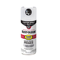 Rust-Oleum Stops Rust Flat White Primer Spray 12 oz (Pack of 6)