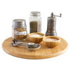 Totally Bamboo TB Home Brown 1 in. H X 10 in. D Bamboo Lazy Susan
