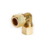 1/2 in. Compression X 1/2 in. D Compression Yellow Brass 90 Degree Elbow (Pack of 5)