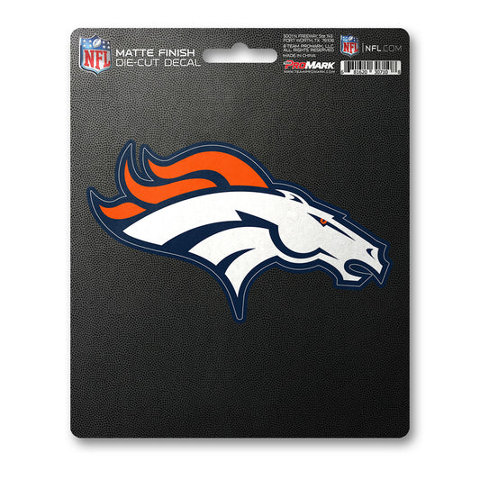 NFL - Denver Broncos Matte Decal Sticker