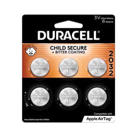 Duracell Lithium 2032 3 volt Electronic/Thermometer/Watch Battery 6 pk (Pack of 6)