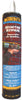 Quikrete Gray Acrylic Concrete and Masonry Caulk Sealant 10.1 oz (Pack of 6)