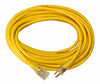 Yellow Jacket Outdoor 50 ft. L Yellow Extension Cord 12/3 SJTW
