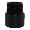 Charlotte Pipe 4 in. MPT X 4 in. D Hub ABS Adapter