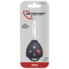 KeyStart Renewal KitAdvanced Remote Automotive Replacement Key TOY051H Double For Toyota