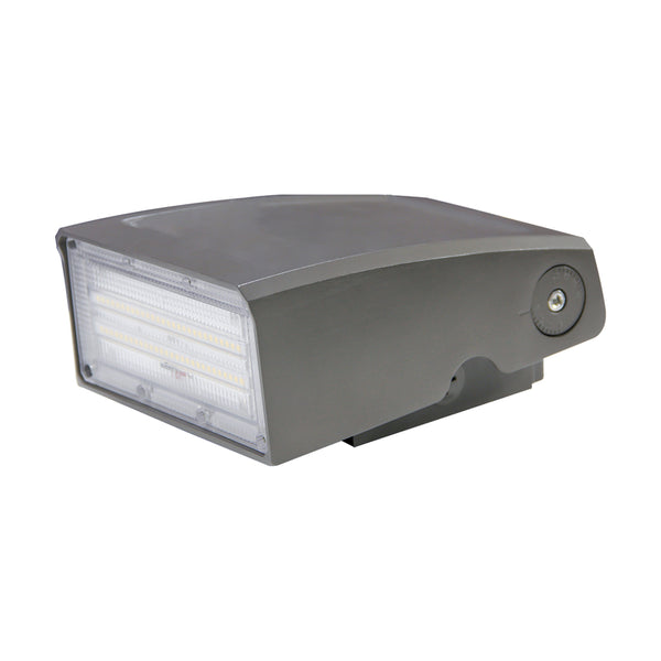 Satco Nuvo 8,07 pulg. alto x 6,5 pulg. ancho x 10,46 pulg. largo, paquete de pared de bronce