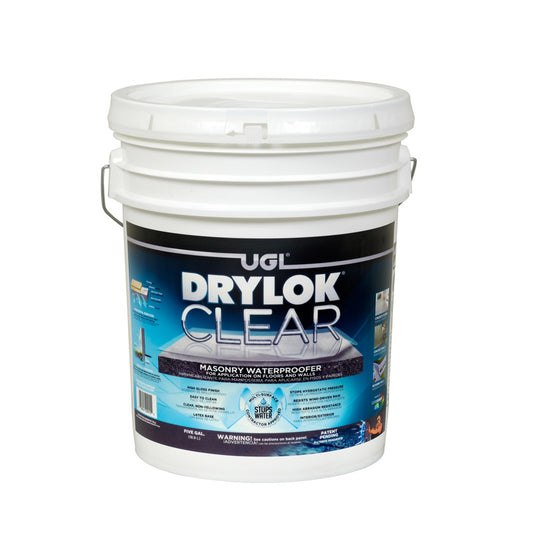 Drylok Floor and Wall Clear Water-Based Latex Masonry Waterproof Sealer 5 gal