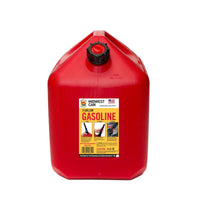 Midwest Can Flame Shield Safety System Plastic Gas Can 5 gal (Pack of 4)