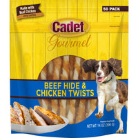 Dog Treats, Chicken Twists, 50-Pc.