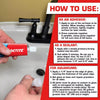 Loctite Clear Silicone Medium Strength Silicone Clear All-Weather Adhesive 2.7 oz (Pack of 6)