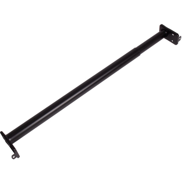 Barra de armario ajustable de 30" a 48" - Negro mate