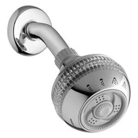 Waterpik EcoFlow Chrome 4 settings Showerhead 1.8 gpm (Pack of 2) - Open Box