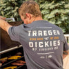 Dickies Traeger XL Short Sleeve Charcoal Gray Tee Shirt