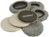 SuperSliders Beige Assorted in. Push-On Plastic Chair Glide 4 pk