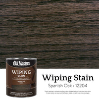 Old Masters Semi-Transparent Spanish Oak Oil-Based Wiping Stain 1 qt. (Pack of 4)