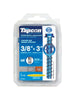 Tapcon 3/8 in. D X 3 in. L Steel Hex Head Concrete Screw Anchor 10 pk