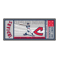 MLB - Cleveland Indians Retro Collection Ticket Runner Rug - 30in. x 72in. - (1973)