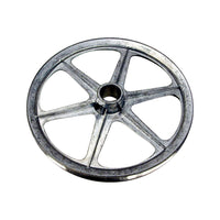 Dial 10 in. D Silver Zinc Blower Pulley