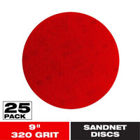 Diablo SandNet 9 in. L X 9 in. W Ceramic 320 Grit Ultra Fine Drywall Sand Pad