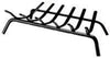 Lynx Black Painted Steel Fireplace Grate