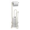 iDesign Classico Satin Silver Toilet Paper Holder