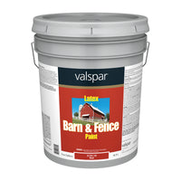 Valspar Flat Barnyard Red Water-Based Barn and Fence Paint Exterior 5 gal
