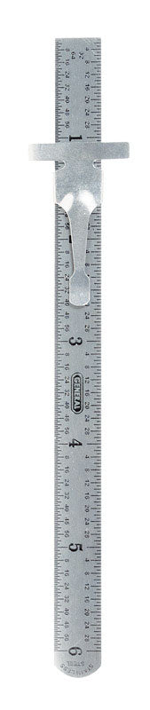 General Tools 6 in. L x 1/2 in. W Stainless Steel Precision Rule