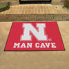 University of Nebraska Man Cave Rug - 34 in. x 42.5 in.