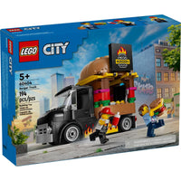 LEGO City Burger Truck ABS Plastic Multicolor 194 pc