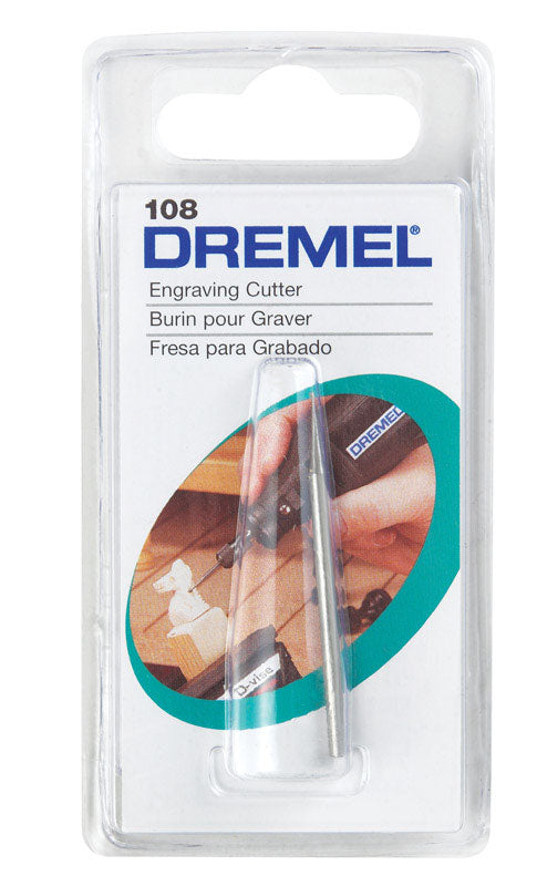 Dremel 1/32 in. X 1.5 in. L High Speed Steel Engraving Cutter 1 pk