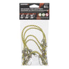 Keeper Assorted Bungee Cord Set assorted in. L X 0.16 in. 1 pk