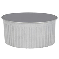 Imperial 4 in. D Galvanized Steel Crimped Pipe End Cap - Deal of The Week