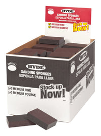 Hyde 5 in. L X 3 in. W Fine/Medium Wet/Dry Sanding Sponge